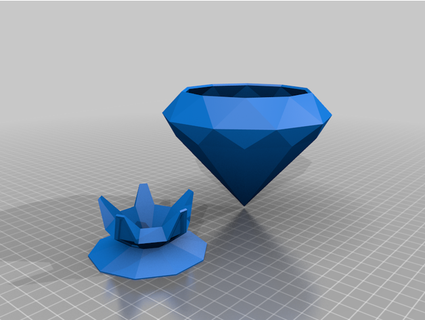 Diamant Loch Sentinelhm 3d print model - Mito3D