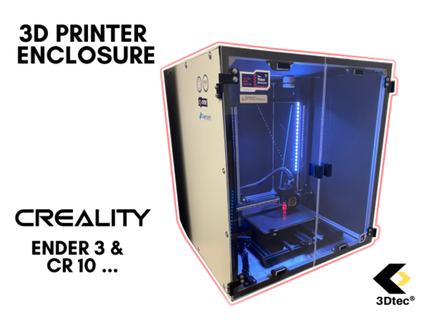 3d printer enclosure - creality cr10 raymax 3d print model - Mito3D