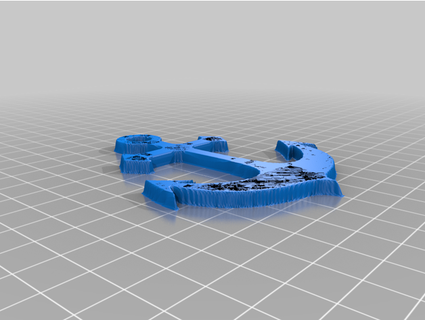 siluet Ölçek Çapa dışarı çıkmak 3d print model - Mito3D