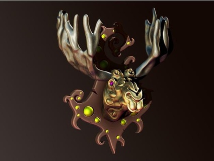 geyik ruh orman haridon 3d print model - Mito3D