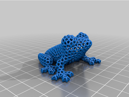 Voronoi rã enfeite finerze77 3d print model - Mito3D