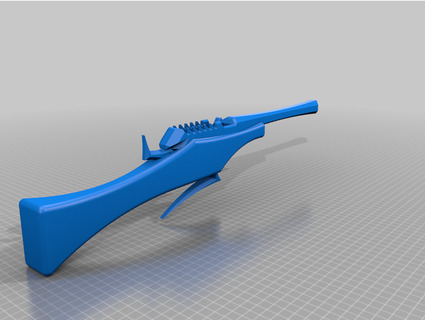 rubber band gun magazine creareinfinitus 3d print model - Mito3D