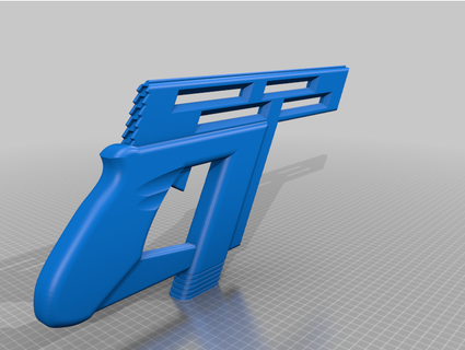 slide rubber band gun creareinfinitus 3d print model - Mito3D