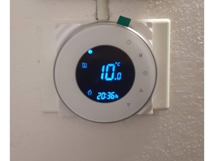 piatto adattatore termostato 503 bladan 3d print model - Mito3D
