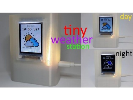 tiny weather station himynameisbuzz 3d print model - Mito3D