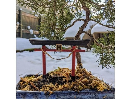inari torii bonsaï porte 3d print model - Mito3D