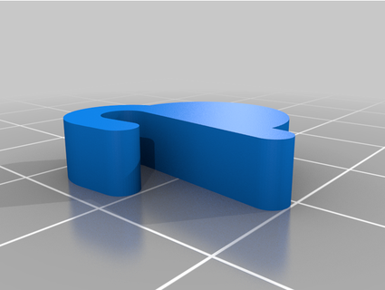 ikea bicchiere clip + fonte inventore jellewho 3d print model - Mito3D