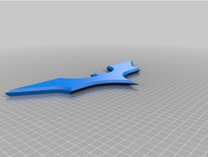 original batarang dj fermer 3d print model - Mito3D