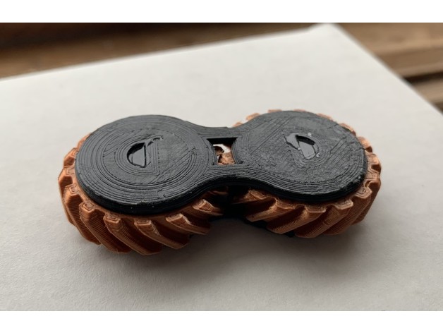 gear 608 bearing fidget megatronprime 3D print model - Mito3D