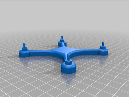 Spielzeug Drohne Joshhowell 3d print model - Mito3D