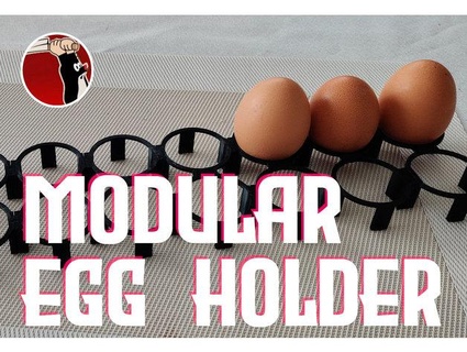 modular egg holder borszczuk 3d print model - Mito3D