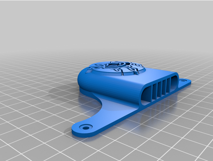 Volpe de marte fan guardia thspike 3d print model - Mito3D