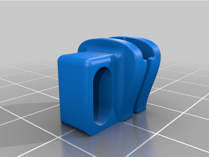 zipper pull tab fully assembled ee maker 3d print model - Mito3D