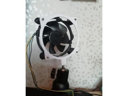 intel ventilador enfriador adaptador Sueños 3d print model - Mito3D