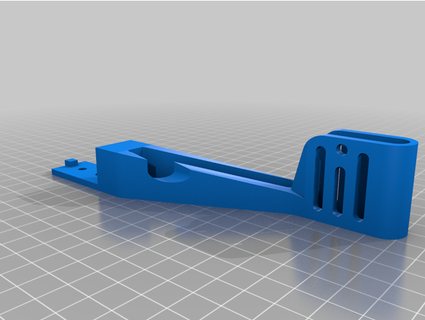 ender 3 filament guide - lower roller jak0lantash 3d print model - Mito3D