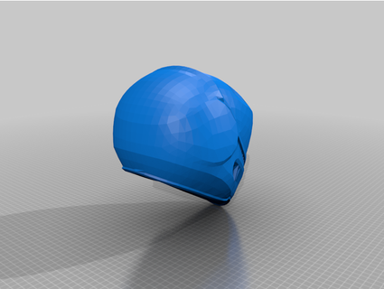 Schicksal 2 wettbewerbsfähig Geist Helm Supergtroyer 3d print model - Mito3D
