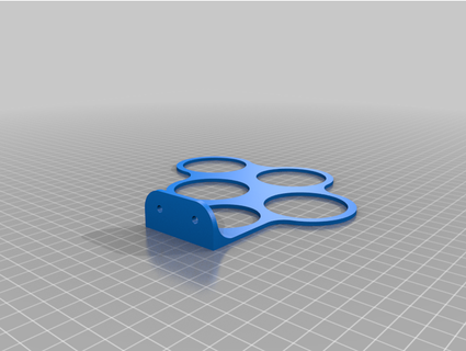 porta vinil papel organizador 3d print model - Mito3D