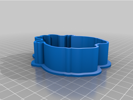 cookie cutter totoro tuto les-minutes-maker 3d print model - Mito3D