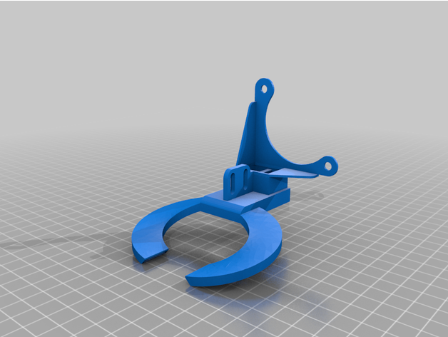 alternative fan duct adimlab dual drive carriage maverickagm 3D print model - Mito3D