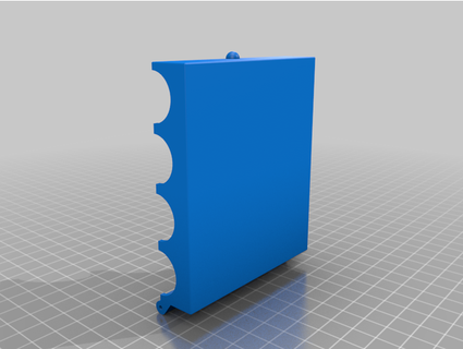 sewing bobbin box levantine 3d print model - Mito3D
