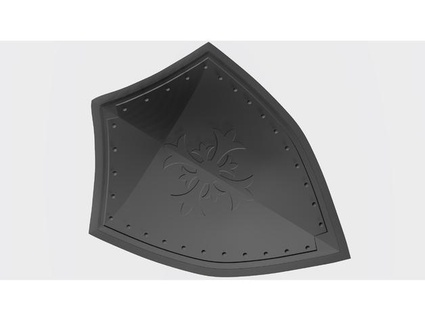 1 6 cavaleiro ampla escudo editor 3d print model - Mito3D