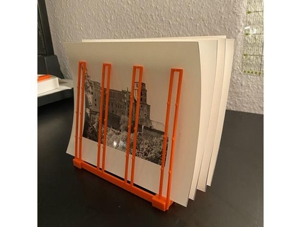 cuarto oscuro secado estante Filósofo 3d print model - Mito3D