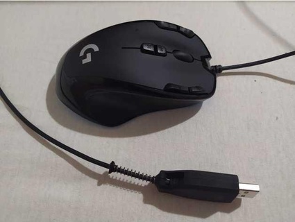 Logitech g300s USB câble soulagement bmgoncu 3d print model - Mito3D