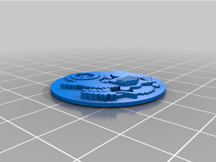 army token coin 3ddust 3d print model - Mito3D