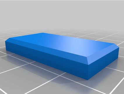 comando striscia magnete immagine appendiabiti aquahawk 3d print model - Mito3D