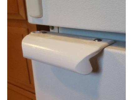 kenmore freezer handle yanchar 3d print model - Mito3D