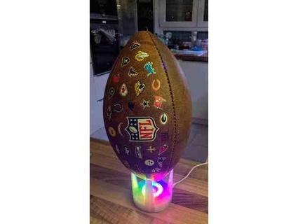 iluminado football stand helado 3d print model - Mito3D