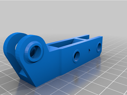 hand-screw clamp improved slidinghinge mr4th 3d print model - Mito3D