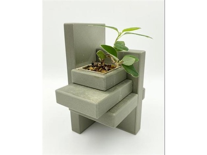 puzzle pot piorko 3d print model - Mito3D