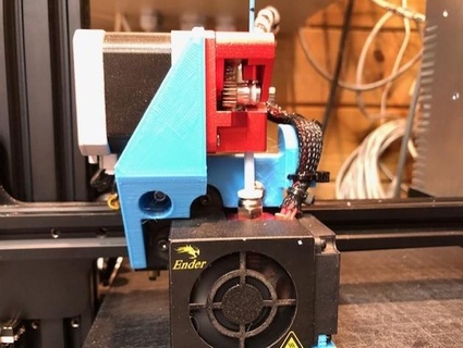 direct drive extruder - ender 3 jeou 3d print model - Mito3D