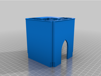 helicoidal escalera 4x4 villarddehonnecourt 3d print model - Mito3D