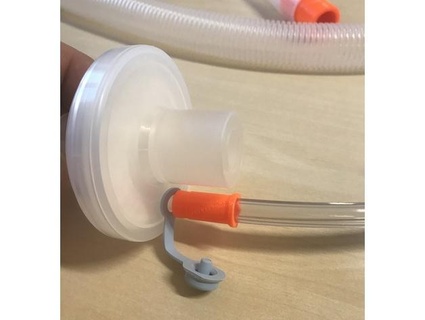 adapters lung ventilator hoses jv2020 3d print model - Mito3D