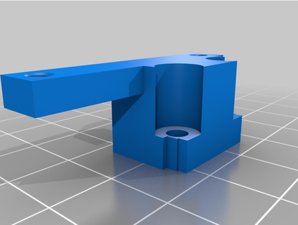 raise3d n2+ frontal fan duct attachment exuviate 3d print model - Mito3D