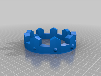 roblox - ready player two crown madness foxflame1 3d print model - Mito3D