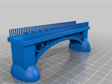 Puente triana josh64 3d print model - Mito3D