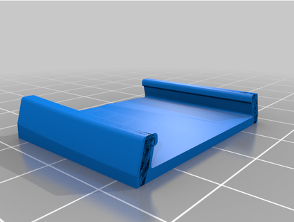 Suche 2 Adapter Clip nackt Folien build off Punkt mrtasselhof 3d print model - Mito3D