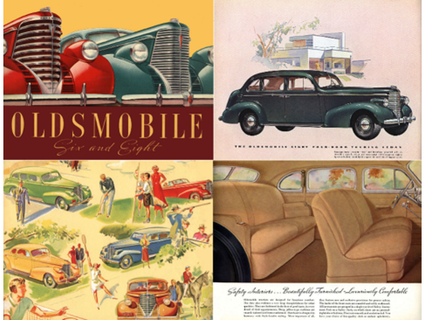oldsmobile porta turnê sedan 1938 louisdioramas 3d print model - Mito3D
