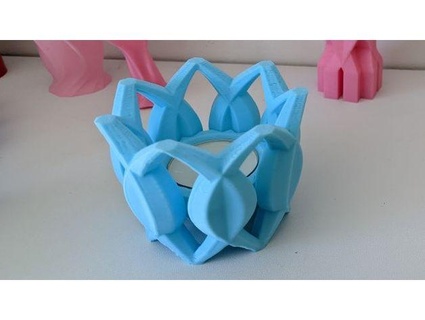 sincere tea candle quarkhaven 3d print model - Mito3D