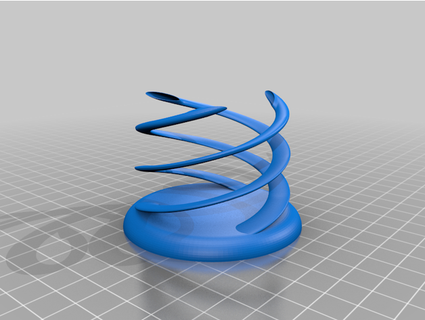 helix candy dish silentsw0rd 3d print model - Mito3D