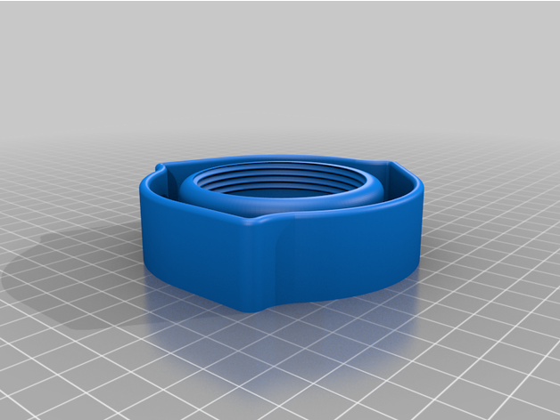 salt tank replacement cap gorenje wqp8-9349i dish washer accordioncare 3D print model - Mito3D