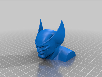Wolverine con temel belsoğukluğu 3d print model - Mito3D