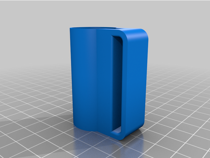 Bären Taschenlampe Halfter fixx1 3d print model - Mito3D