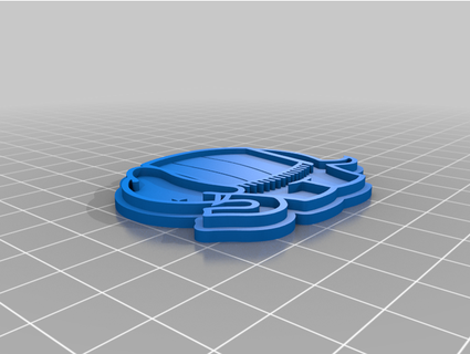 cagiva chaveiro cobra aleatória 3d print model - Mito3D