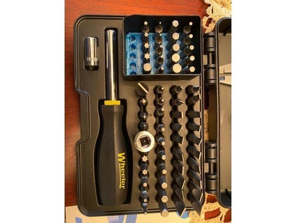 wheeler 43 piece professional gunsmithing screwdriver set bit holder cyclenut 3d print model - Mito3D