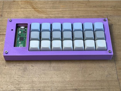 pico keyboard case adafruit 3d print model - Mito3D