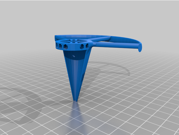 Drohne Fuß integriert Propeller bewachen ungetestet usertogo 3D print model - Mito3D